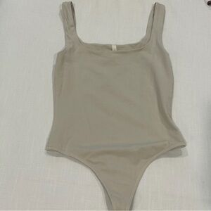 Babaton Taupe Bodysuit